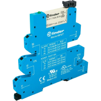 Модуль реле интерфейсный 24 V (DC), 24 V (AC), 6 A Finder 39.71.0.024.5060