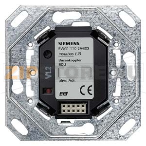 Шинный соединитель UP 110 с версией BCU1, глубина установки 27 мм Siemens 5WG1110-2AB03 