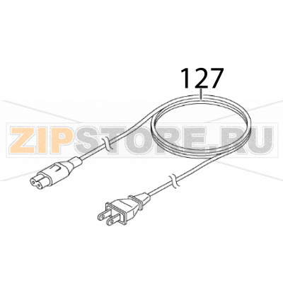 AC Cable-LF EU Sato FX3-LX AC Cable-LF EU Sato FX3-LXЗапчасть на деталировке под номером: 127Название запчасти на английском языке: AC Cable-LF EU Sato FX3-LX.