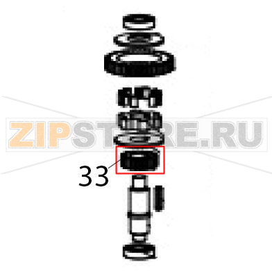 Bridge shaft pinion Hurakan HKN-20SN2V Bridge shaft pinion Hurakan HKN-20SN2VЗапчасть на деталировке под номером: 33