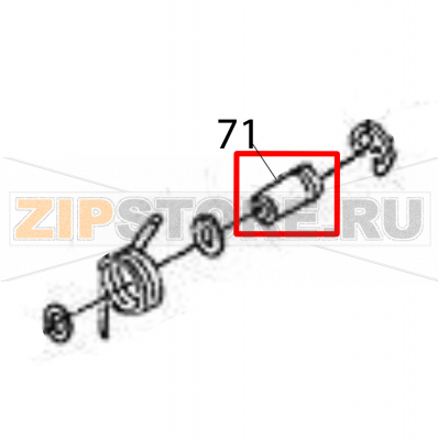 Hinge shaft Sato HR212 TT Hinge shaft Sato HR212 TTЗапчасть на деталировке под номером: 71Название запчасти на английском языке: Hinge shaft Sato HR212 TT.