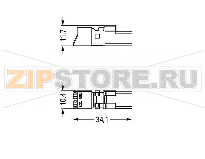 Штекер; 2-пол.; 1,50 mm; розовые Wago 890-292 Protected against mismating and maintenance-freePush-in CAGE CLAMP® spring pressure connection technology allows solid conductors to be simply pushed into a unit.Low profile with 4.4 mm pole spacingComponents can be clearly printed on and color-coded to meet custom requirements.When assembled, the installation connectors comply with IP40 and are suitable for easily accessible areas....