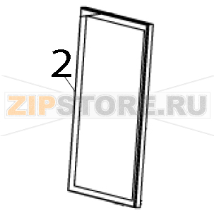 LCD 4.3&quot; TSC TTP-286MT LCD 4.3" TSC TTP-286MTЗапчасть на деталировке под номером: 2