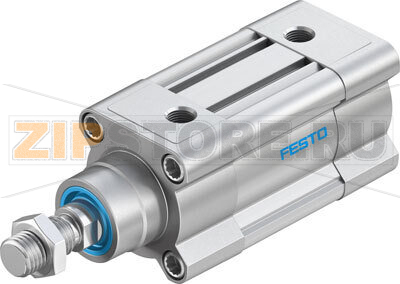 Пневмоцилиндр стандартный Festo DSBC-50-20-PPVA-N3 