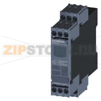 Цифровое реле контроля для 3-фазного напряжения с нейтральным проводом для IO-Link AC, 50–60 Гц 3 x 160–690 В Чередование фаз, выпадение фазы Асимметрия фаз пониженное и повышенное напряжение Гистерезис 1–20 В Siemens 3UG4816-1AA40