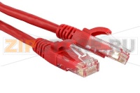 Hyperline PC-LPM-UTP-RJ45-RJ45-C6-3M-LSZH-RD Патч-корд U/UTP, Cat.6, LSZH, 3 м, красный