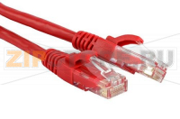 Hyperline PC-LPM-UTP-RJ45-RJ45-C6-3M-LSZH-RD Патч-корд U/UTP, Cat.6, LSZH, 3 м, красный