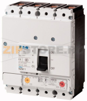 Выключатель автоматический 125А, 4 полюса, 50кА, 100...125А Eaton NZMN1-4-A125