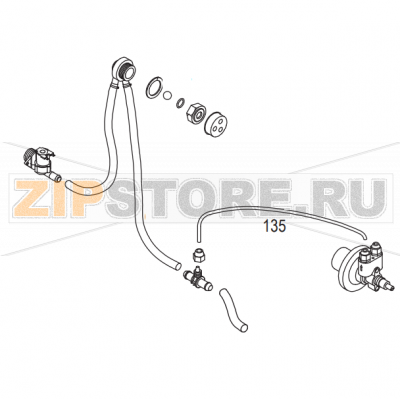 Tubo rilsan mm.4 x 6 pa12 Aristarco AC26 Tubo rilsan mm.4 x 6 pa12 Aristarco AC26Запчасть на деталировке под номером: 135Название запчасти Aristarco на итальянском языке: Tubo rilsan mm.4 x 6 pa12 AC26.