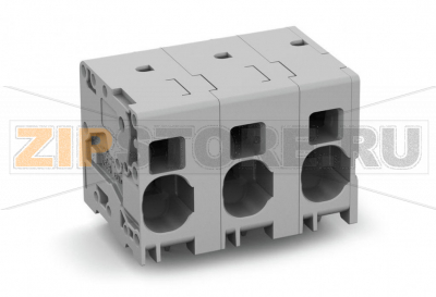 Клемма на печатную плату; 16 мм; Шаг контактов 15 мм; 7-пол.; Push-in CAGE CLAMP®; 16,00 mm; серые Wago 2636-1357 Клеммные?колодки?с?зажимами?Push-in CAGE CLAMP®,?приводимыми?в?действие?при?помощи?нажимных?кнопокЗажим одножильных проводников и тонкожильных проводников с наконечниками путем вставкиНажимные кнопки, открывающие зажим с минимальными усилиями, для простого подключения / извлечения тонкопроволочных проводниковУдобный монтаж без использования инструментовИсполнения с тестовыми разъемами и разделителями и без нихДоступны исполнения с индивидуальным внутренним объединением (заводская сборка), например, объединение с заземляющим проводом...