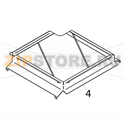 Complete basket base Fagor AD-90 Complete basket base Fagor AD-90Запчасть на деталировке под номером: 4Название запчасти Fagor на английском языке: Complete basket base AD-90.