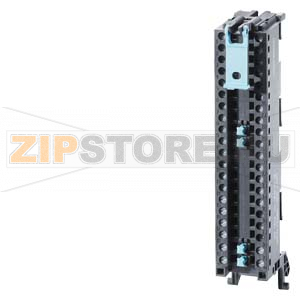 SIMATIC S7-1500, ФРОНТШТЕКЕР С ВИНТОВЫМ ПОДКЛЮЧЕНИЕМ, 40-ПОЛЮСНЫЙ, ДЛЯ МОДУЛЕЙ ШИРИНОЙ 35 ММ, В КОМПЛЕКТЕ 4 МОСТИКА И КАБЕЛЬНАЯ СТЯЖКА Siemens 6ES7592-1AM00-0XB0 