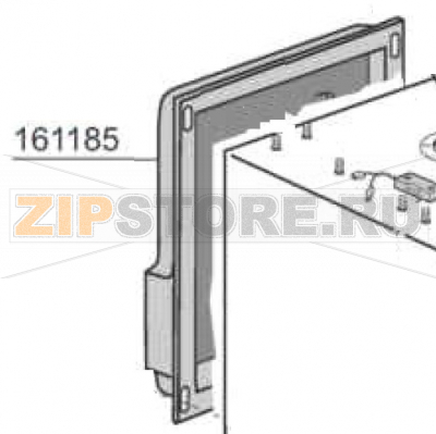 Protezione Posteriore Comenda LB 200 Protezione Posteriore Comenda LB 200Запчасть на сборочном чертеже под номером: 161185Название запчасти на итальянском языке: Protezione Posteriore Comenda LB 200