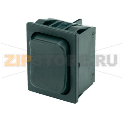 Переключатель клавишный 250 В/AC, 6 А, 2 x вкл/выкл/вкл, без фиксации, 1 шт Marquardt 1839.3402 