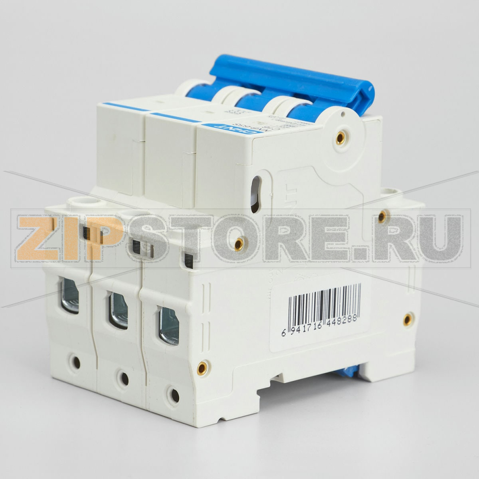Выключатель автоматический 1 А, 4.5 кA, 3 полюса Chint NXB-63S 