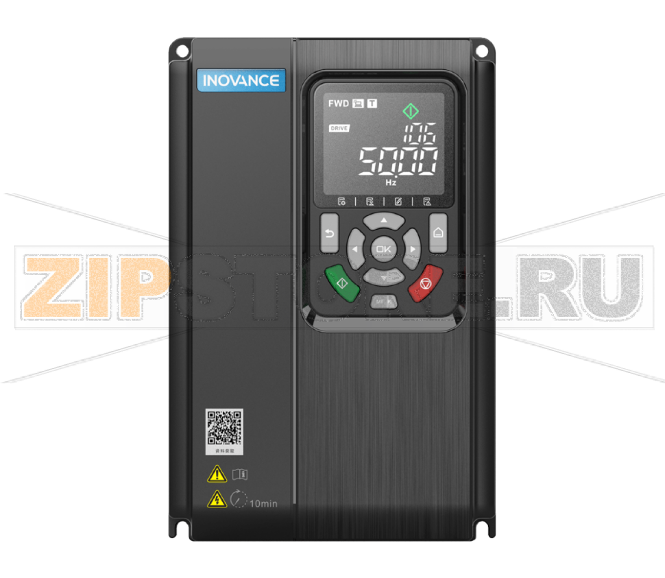 Преобразователь частоты 200-240 В, 4 А, 0.75 кВт, STO, 1 фаза, IP20 Inovance MD520-2S0.7BS-INT 