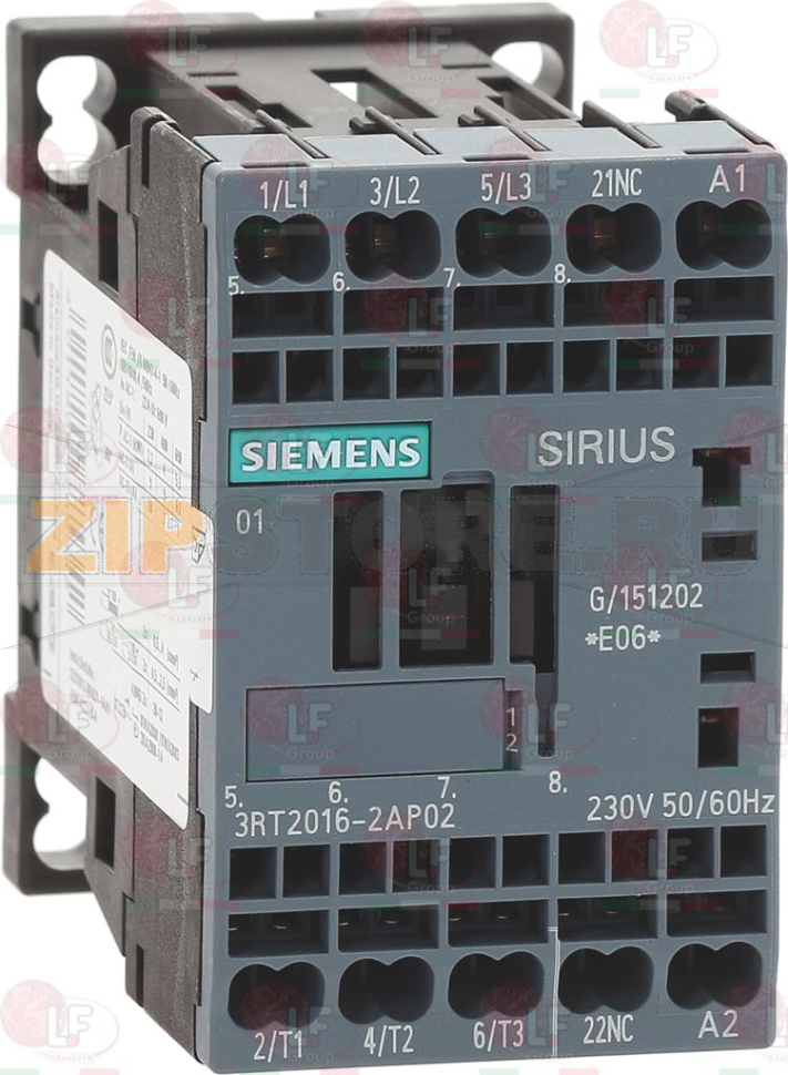 CONTATTORE SIEMENS 3RT2016-2AP02 230V 
