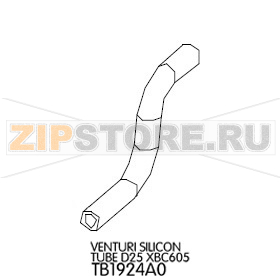 Venturi silicon tube D25 Unox XBC 605 Venturi silicon tube D25 Unox XBC 605Запчасть на деталировке под номером: 114Название запчасти на английском языке: Venturi silicon tube D25 Unox XBC 605