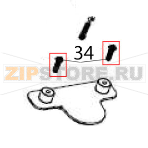 Flat mat Hurakan HKN-ME709 Flat mat Hurakan HKN-ME709Запчасть на деталировке под номером: 34