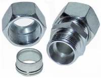 Clamping ring screwing straight 15mm P3