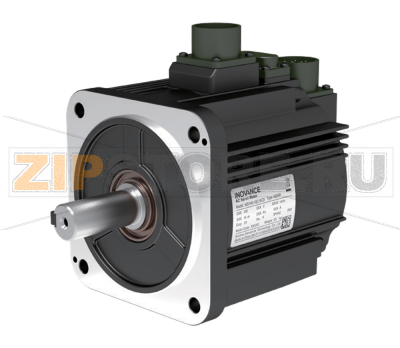 Серводвигатель с тормозом 380 В, 3000 об/мин, 12.6 Н·м, 4 кВт, фланец: 130 мм, IP67 Inovance MS1H2-40C30CD-S634R-INT 