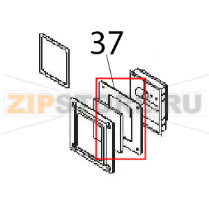 Lamp gasket Angelo Po FM611E1 Lamp gasket Angelo Po FM611E1Запчасть на деталировке под номером: 37