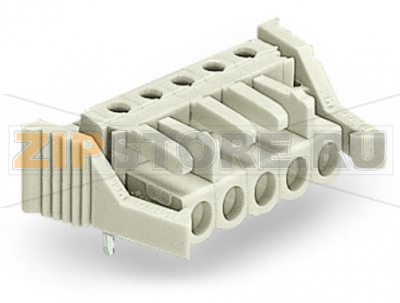 MCS MIDI Розетка под пайку THT; 0.6 x 1.0 mm solder pin; прямые; 100% защита от неправильного подсоединения; Фиксирующий рычаг; Шаг контактов 5 мм; 11-пол.; светло-серые Wago 722-241/039-000 Встроенные тестовые порты для тестовых штекеров O 2 ммДля соединений "провод-провод" и "плата-провод"Выходы под печатные платы с защитой от касанияЛегко идентифицируемые входы и выходы печатной платы100% защита от неправильного подсоединенияВозможны варианты кодировки...