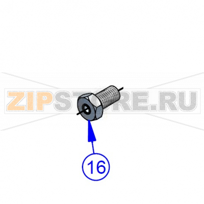 Fan securing screw M12 Bake Off Mistral 6TTR Fan securing screw M12 Bake Off Mistral 6TTRЗапчасть на деталировке под номером: 16Название запчасти на английском языке: Fan securing screw M12 Bake Off Mistral 6TTR