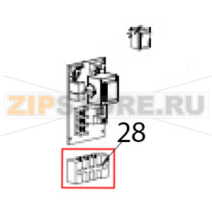 Binding post Hurakan HKN-HVZ60 Binding post Hurakan HKN-HVZ60Запчасть на деталировке под номером: 28