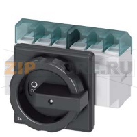 ГЛАВНЫЙ ВЫКЛЮЧАТЕЛЬ 6-ПОЛЮСНЫЙ IU=63, P/AC-23A ПРИ 400V=22KW ПЕРЕДНЕГО КРЕПЛЕНИЯ КРЕПЛЕНИЕ ПО 4 ОТВЕРСТИЯМ ПОРОТНАЯ РУКОЯТКА ЧЕРНАЯ Siemens 3LD2504-3VK51