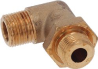 L-FITTING ø 3/8M-3/8M GAS/BSP