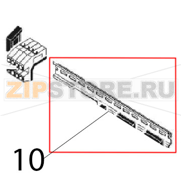 Omega bracket Angelo Po FM611E1 Omega bracket Angelo Po FM611E1Запчасть на деталировке под номером: 10