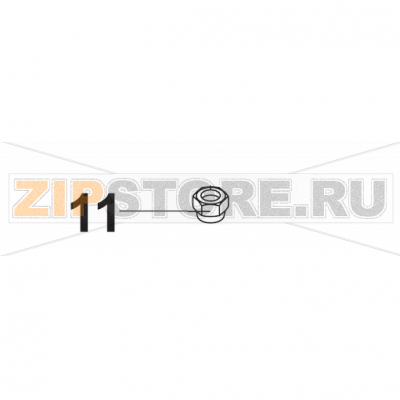 Lock Nut M6 Bear Varimixer RN20 VL-2                                                                                  Lock Nut M6 Bear Varimixer RN20 VL-2Запчасть на сборочном чертеже под номером: 11Название запчасти на датском&nbsp;языке: Lock Nut M6 Bear Varimixer RN20 VL-2