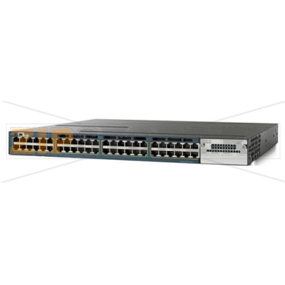 Коммутатор 48xGE (24 PoE), IP Services Cisco WS-C3560X-48P-E 