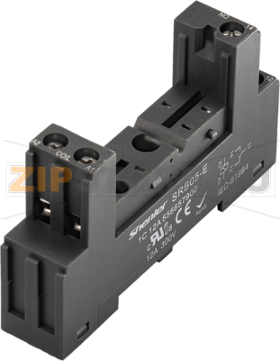Розетка для 1 контактных реле R2G, 16A Shenler SRB05-E 