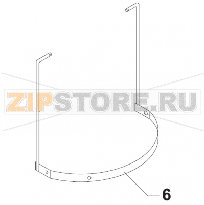 Clamp For Safety Guard RN20 Bear Varimixer RN20 VL-2                                                                                   Clamp For Safety Guard RN20 Bear Varimixer RN20 VL-2Запчасть на сборочном чертеже под номером: 6Название запчасти на датском&nbsp;языке: Clamp For Safety Guard RN20 Bear Varimixer RN20 VL-2