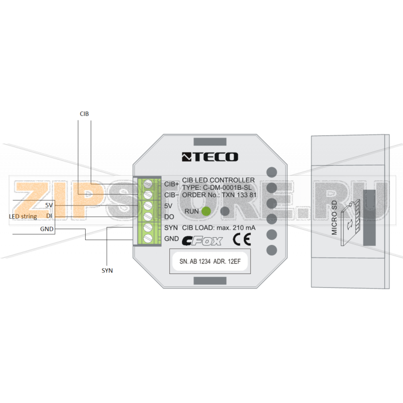 TECO C-DM-0001B-SL 