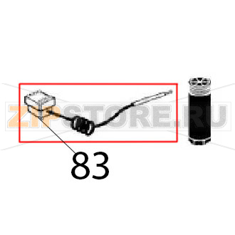Safety thermostat Angelo Po 31PIE6 Safety thermostat Angelo Po 31PIE6Запчасть на деталировке под номером: 83