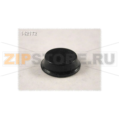 Набор резиновых ножек 12.7x3.5 мм, клейкие, черные, 24 шт Hammond 1421T2 