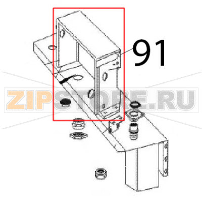 Panel board Angelo Po FC241G Panel board Angelo Po FC241GЗапчасть на деталировке под номером: 91