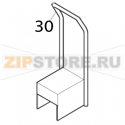 Filter, absaug. für pumpe U70 Elettrobar Niagara 2150 Filter, absaug. für pumpe U70 Elettrobar Niagara 2150Запчасть на деталировке под номером: 30