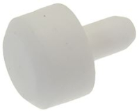PIOLO VETRO PTFE BIANCO ø 14x18,5 mm