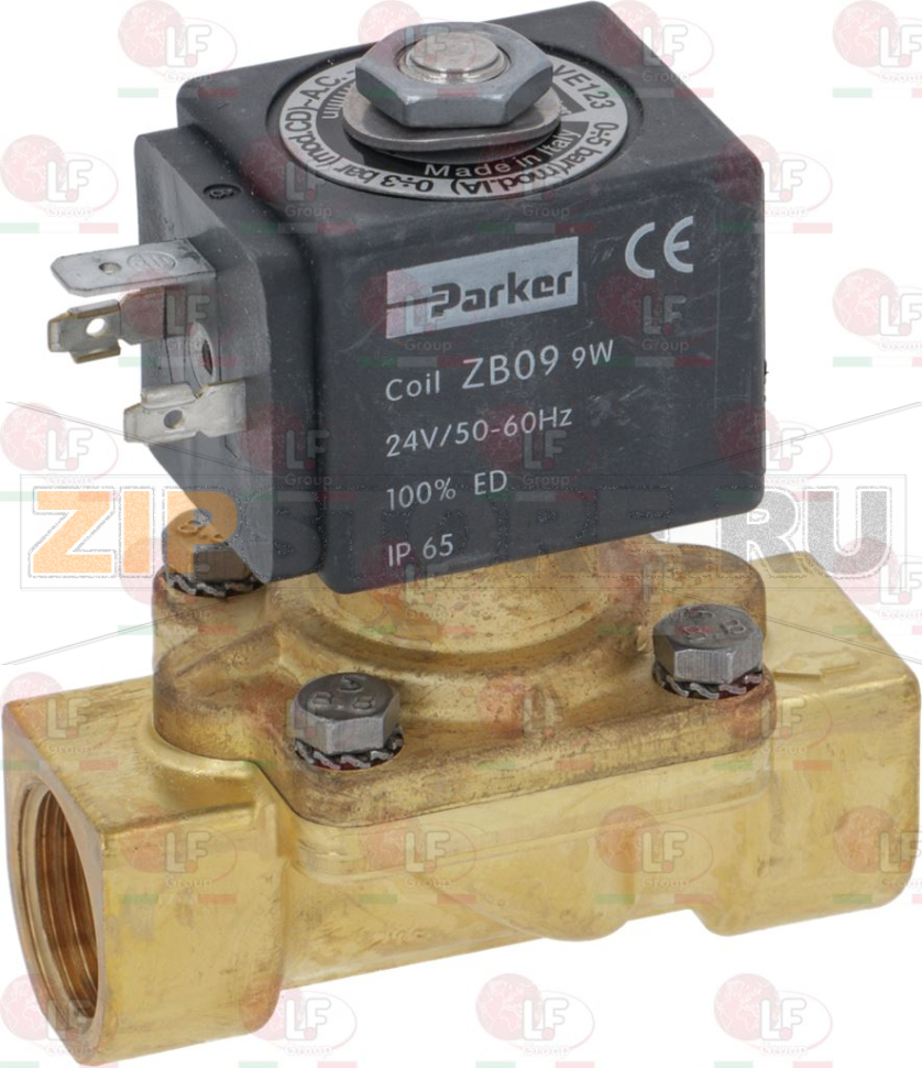 ДВУХХОДОВОЙ ЭЛЕКТРОМАГНИТНЫЙ КЛАПАН PARKER 24 В 