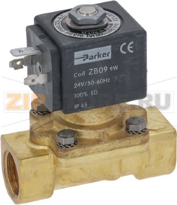 ДВУХХОДОВОЙ ЭЛЕКТРОМАГНИТНЫЙ КЛАПАН PARKER 24 В 