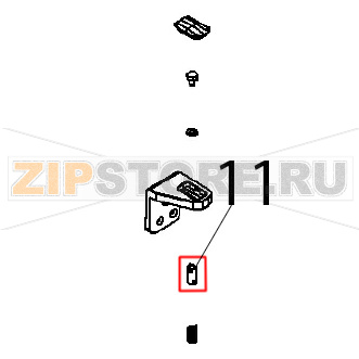 Perno porta Angelo Po BX61E Perno porta Angelo Po BX61EЗапчасть на деталировке под номером: 11