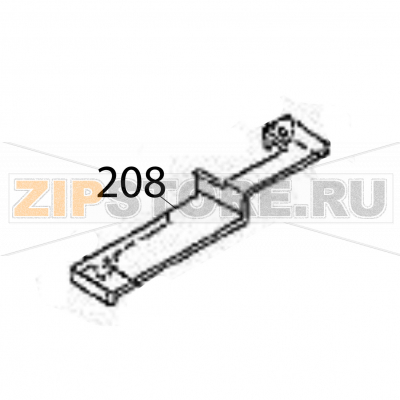 Inner cover R Sato HR224 TT Inner cover R Sato HR224 TTЗапчасть на деталировке под номером: 208Название запчасти на английском языке: Inner cover R Sato HR224 TT.