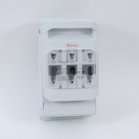 ПВР горизонтальный 160 A, NH000/00, 3P, монтаж на шины Sinvel SV160-3B