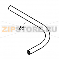 Rubber tube Ø17xØ10x90 Fagor FI-120