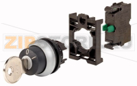 Переключатель с ключом, 1НО Eaton M22-WRS-K10-BVP