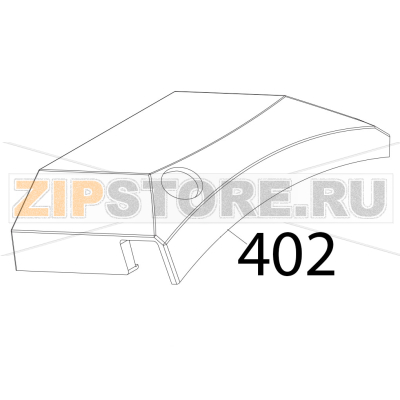 Cappott. ossidata Sirman Mirra 250 C Cappott. ossidata Sirman Mirra 250 CЗапчасть на деталировке под номером: 402